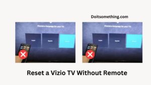 Reset a Vizio TV Without Remote