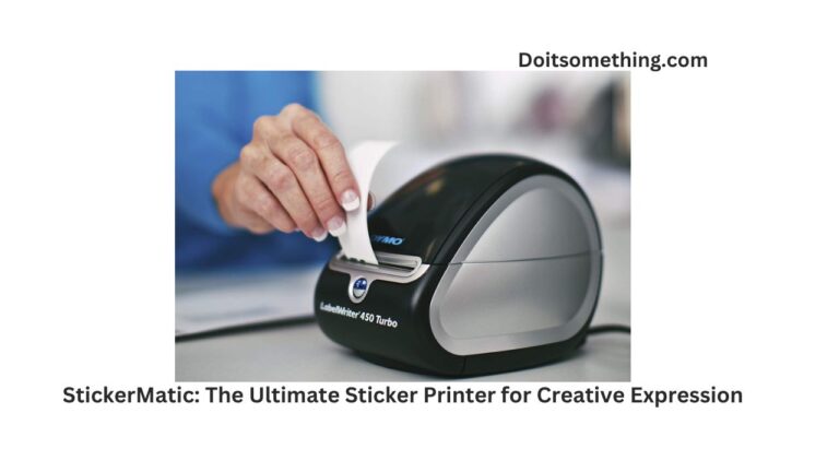 StickerMatic: The Ultimate Sticker Printer for Creative Expression