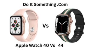 Apple Watch 40 Vs 44