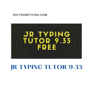 JR Typing Tutor 9.33