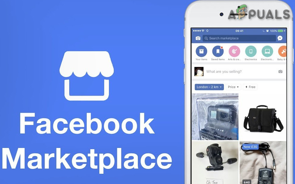 Facebook marketplace not working