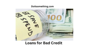 Loans for Bad Credit