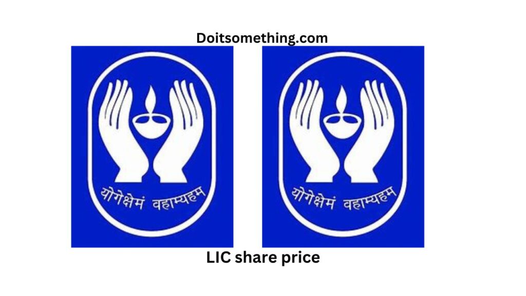 LIC share price