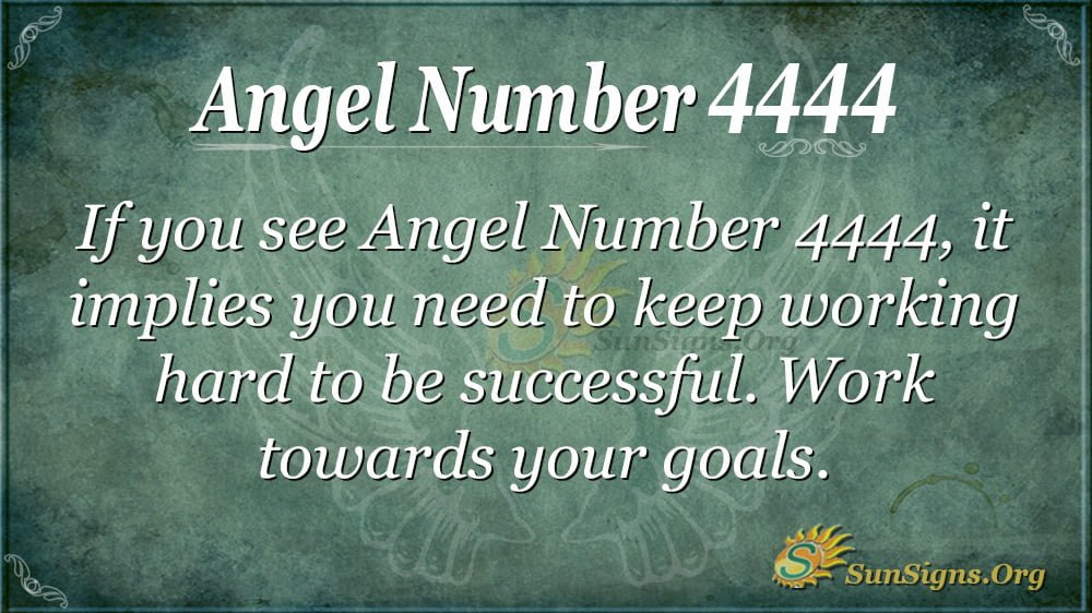  4444 Angel Number 