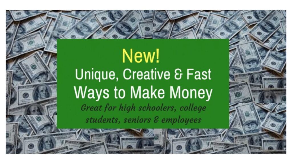 Creative Ways For Make Money Fast