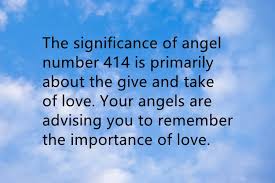 Angel Number 414 