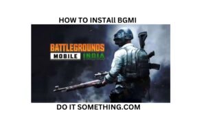 HOW TO INSTAll BGMI