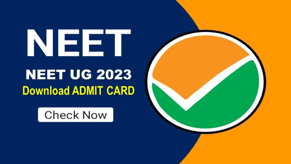 Download Process for NEET Admit Card