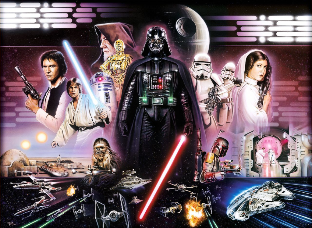 Complete List of STAR WARS Movies