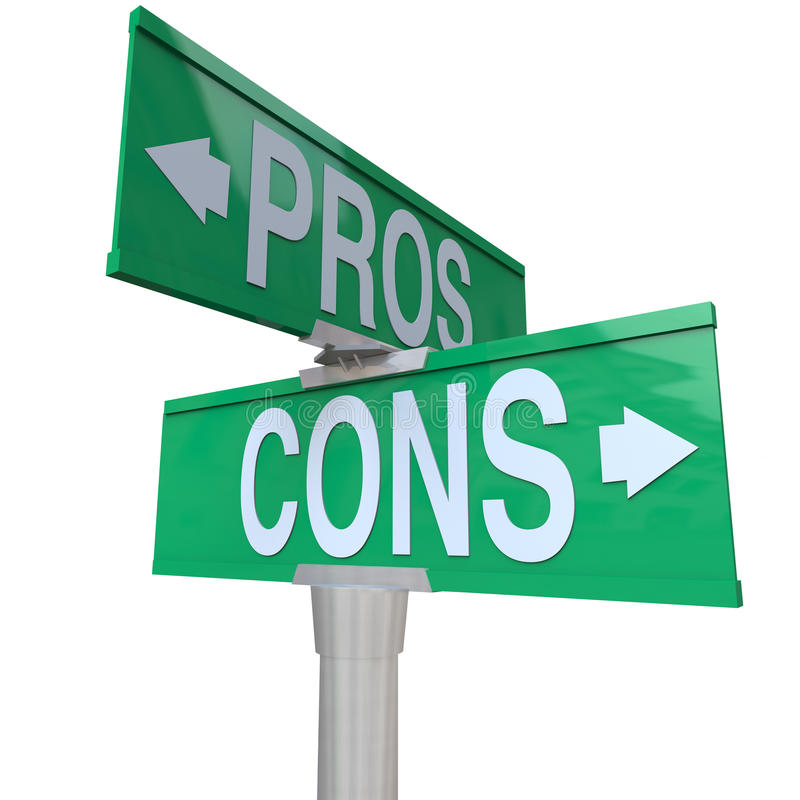 Pros, Cons