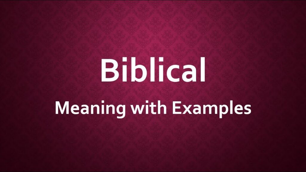  Biblical Meaning