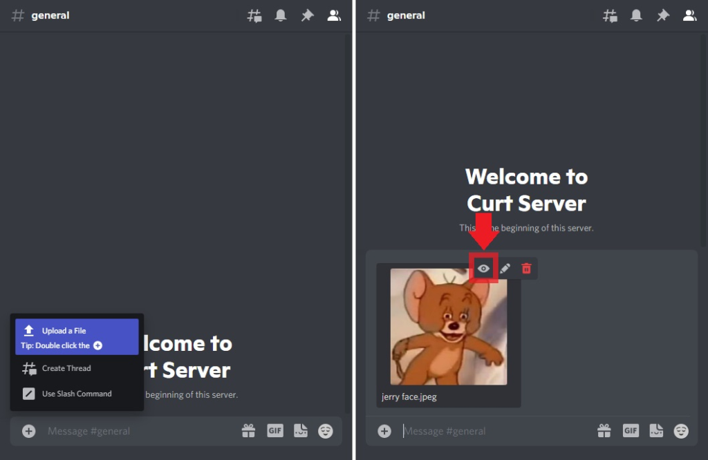 Using Discord to Send a Spoiler Photo