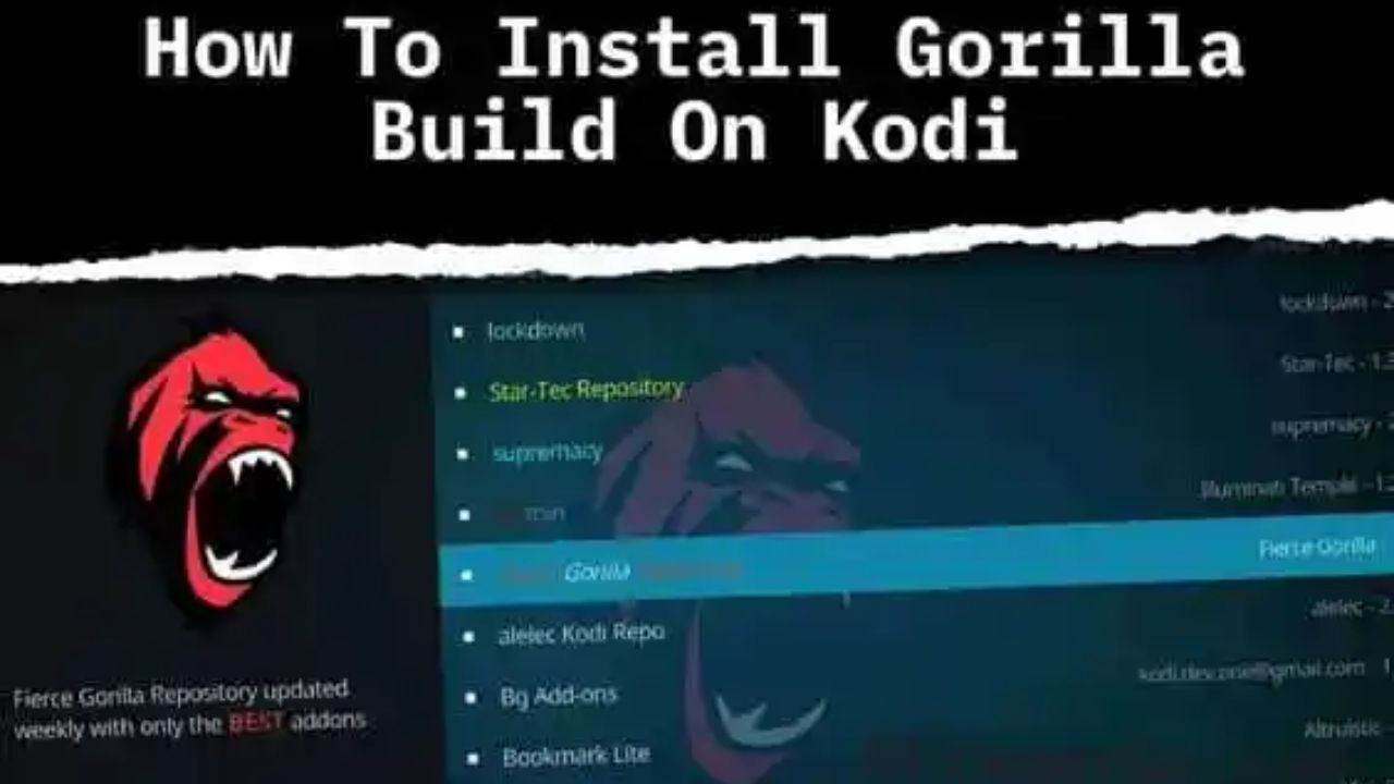 How to Install Gorilla Build on Kodi [2025]