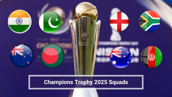 Which teams have earned a spot in the Champions Trophy for 2025?