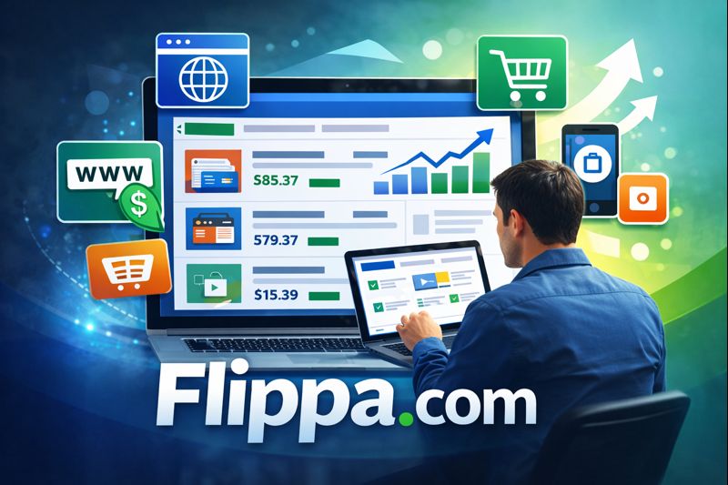 Flippa.com: A Beginner Guide to Buying and Selling Online Businesses