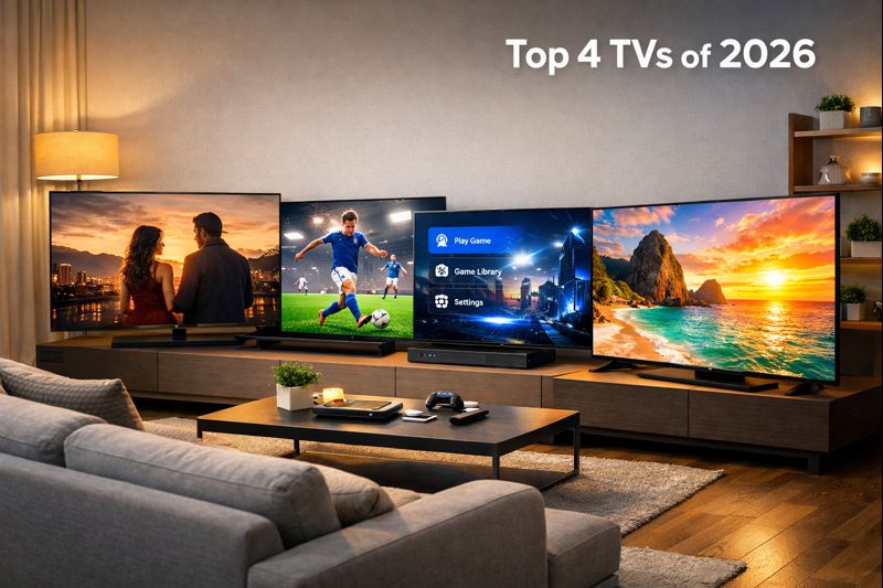 The 4 Best TVs of 2026, Tested by Experts