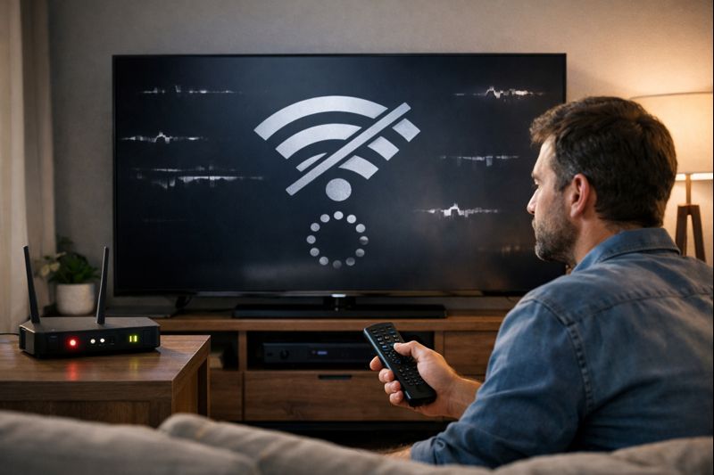 Smart TV Keep Disconnecting From The Internet