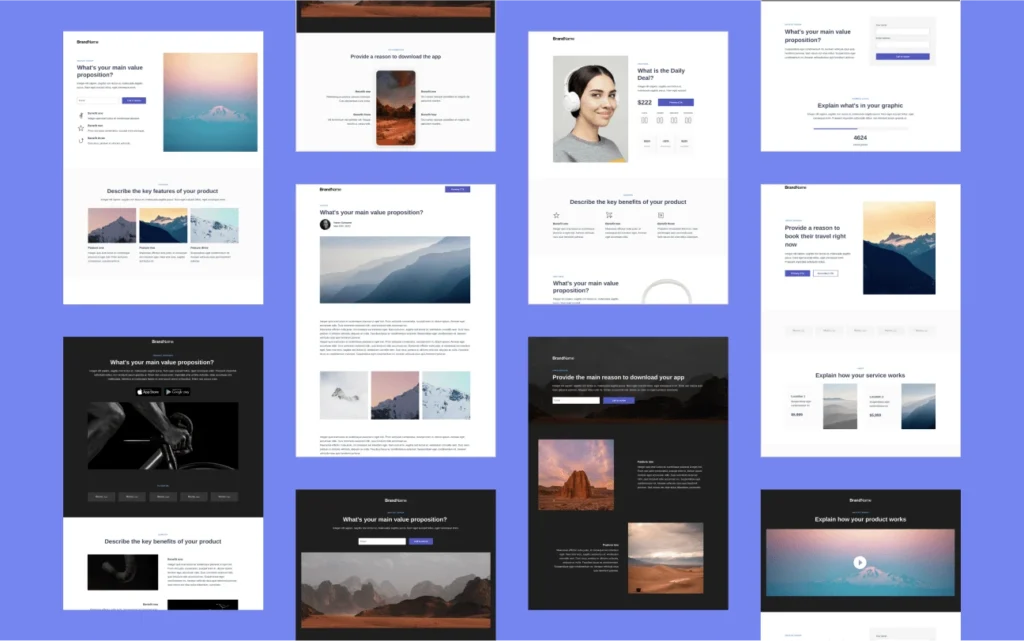 instapage landing page template library (1)